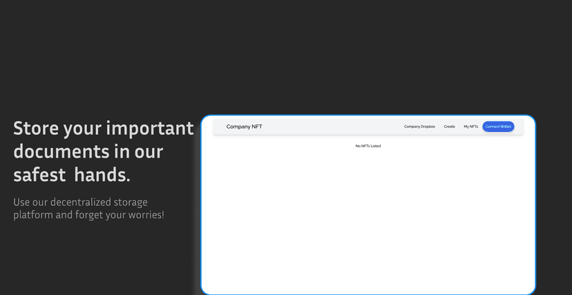 Decentralised Document Storage